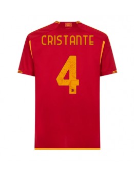 AS Roma Bryan Cristante #4 Heimtrikot 2023-24 Kurzarm